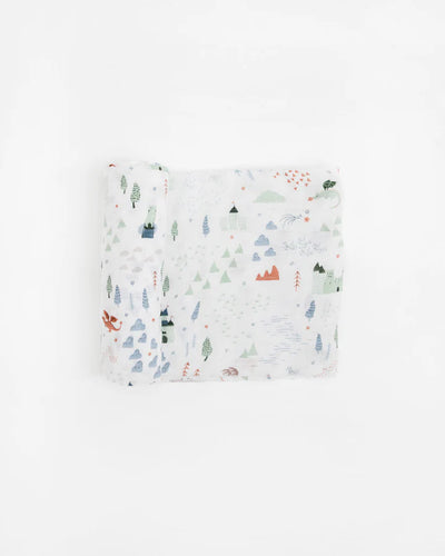 DELUXE MUSLIN SWADDLE - DRAGON DAYS