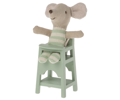 HIGH CHAIR BABY MOUSE - MINT