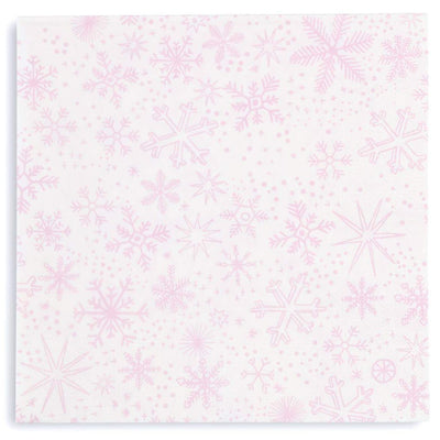 FROSTED LARGE NAPKINS - 16 PK