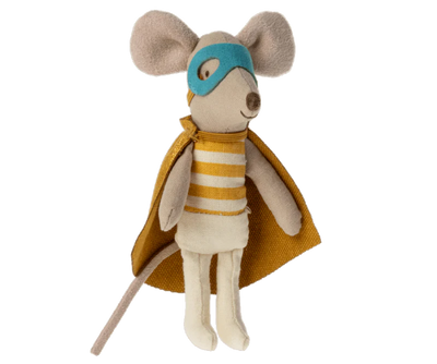 SUPERHERO LITTLE BROTHER MOUSE IN MATCHBOX