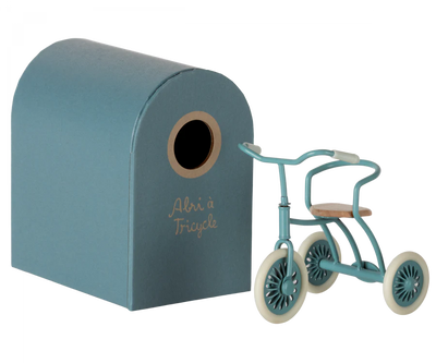 ABRI A TRICYCLE, MOUSE - PETROL BLUE