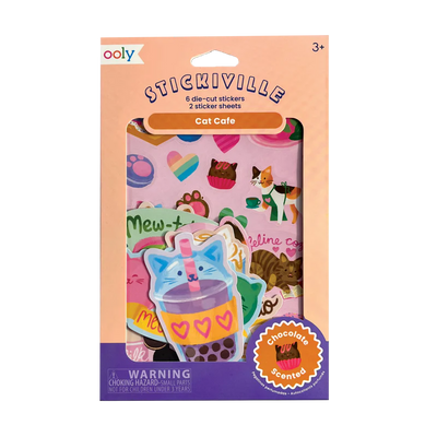 STICKERVILLE CAT CAFE SCENTED STICKERS