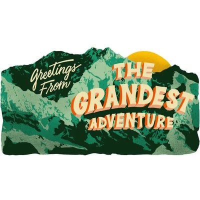 GREETINGS FROM THE GRANDEST ADVENTURE (PLAK-CARD)
