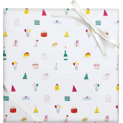 TINY BIRTHDAY DELIGHTS STONE WRAPPING PAPER