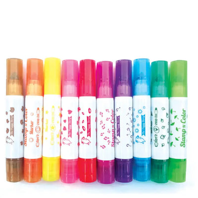 COLOR POP: STAMP N COLOR MARKERS - UNDER THE SEA