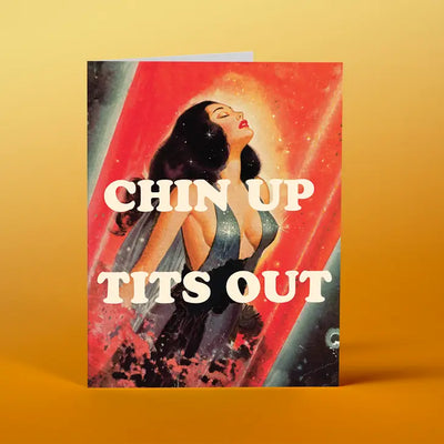 CHINUP GIRL CARD