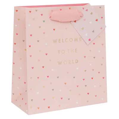 BAG MEDIUM TOM WELCOME TO THE WORLD PINK