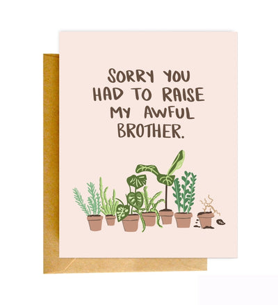 AWFUL BROTHER CARD