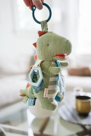 BESPOKE LINK & LOVE ACTIVITY PLUSH WITH TEETHER TOY