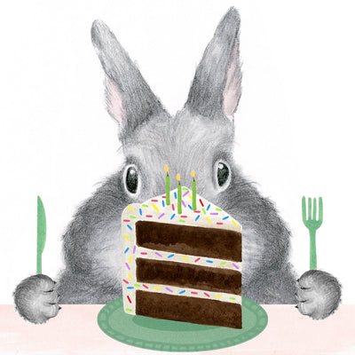 ANOTHER GREY HARE CARD