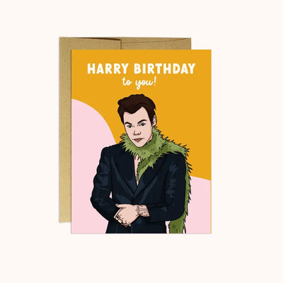 HARRY BIRTHDAY TO YOU - BIRTHDAY CARD