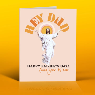HEY DAD JESUS CARD