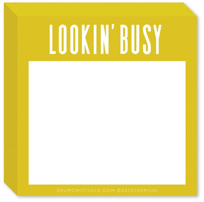 LOOKIN' BUSY (MEMO STICKY PADS)