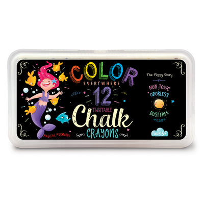 COLOR EVERYWHERE CHALK CRAYONS - MAGICAL MERMAIDS