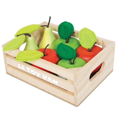 ORCHARD FRUITS WOODEN MARKET CRATE