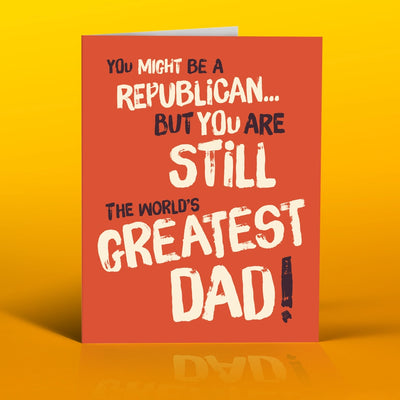 DAD REPUBLICAN CARD