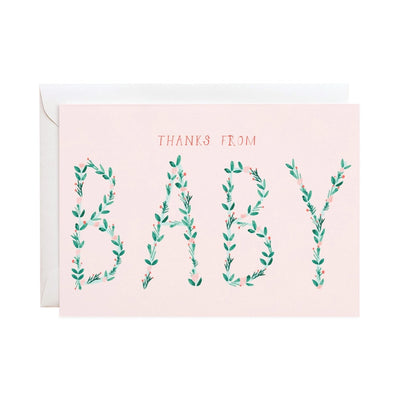 THANKS FROM BABY - NOTECARDS