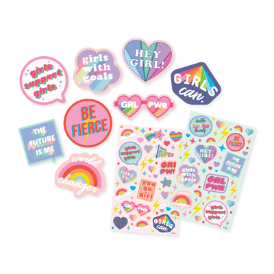 GRL PWR SCENTED STICKERS - 10PIECE SET