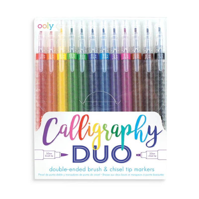 CALLIGRAPHY DUO DOUBLE ENDED MARKERS