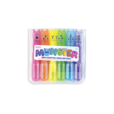 MINI MONSTER SCENTED MARKERS