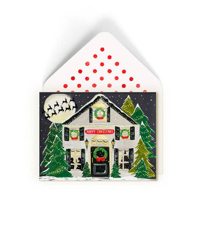 HAPPY CHRISTMAS HOUSE CARD