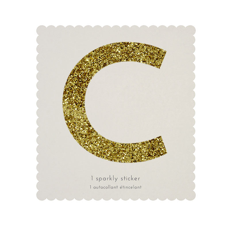 Sparkly Sticker Letter