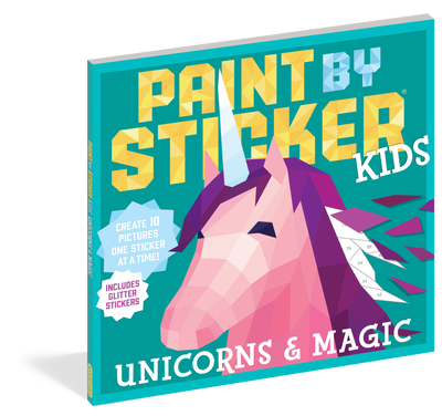 PAINT BY STICKER KIDS: UNICORN AND MAGIC