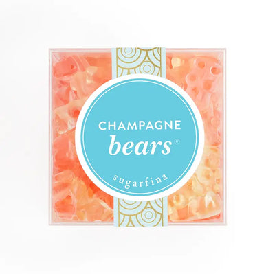 CHAMPAGNE BEARS - SMALL CUBE
