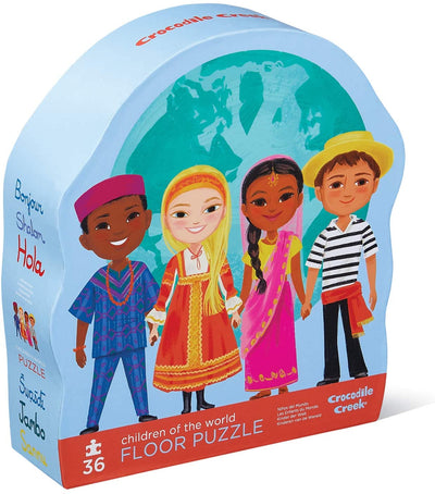 36 PIECE FLOOR PUZZLE - CHILDREN OF THE WORLD