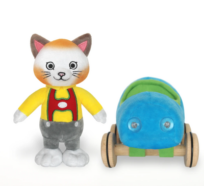 HUCKLE CAT WITH CAR