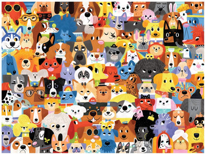 500 PIECE PUZZLE - LOTS OF DOGS