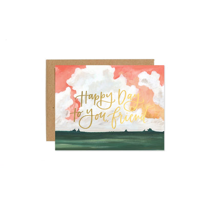 HAPPY DAY LANDSCAPE CARD