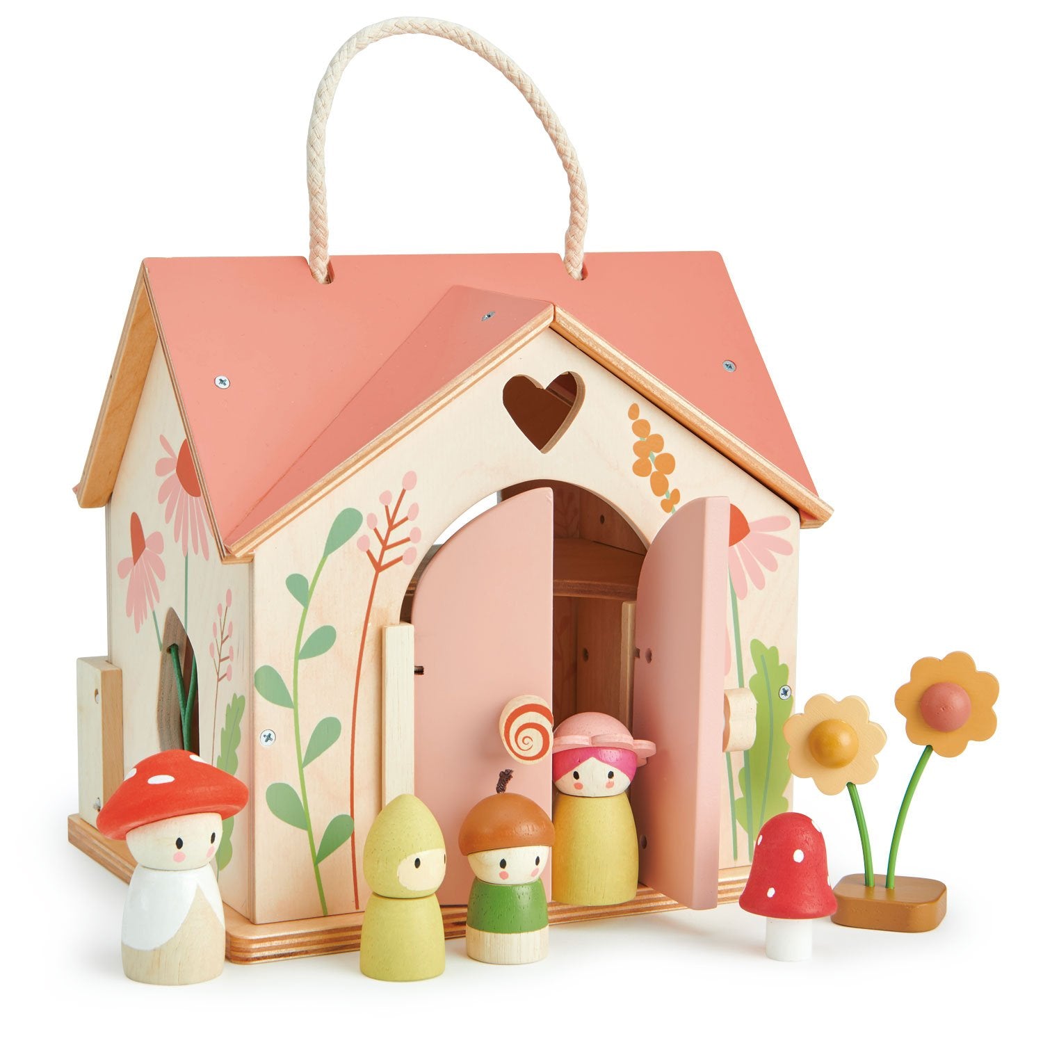 ROSEWOOD COTTAGE WOODEN TOY SET