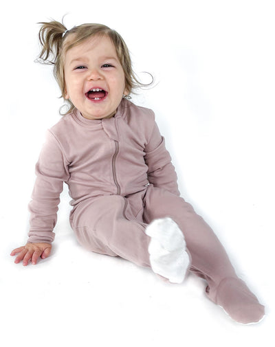 ROSEY DAWN BABYSUIT - FOOTED