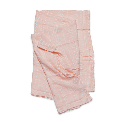 LUXE MUSLIN SWADDLE - MUDCLOTH