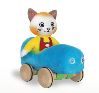 HUCKLE CAT WITH CAR