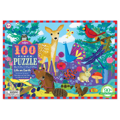 LIFE ON EARTH 100 PIECE PUZZLE