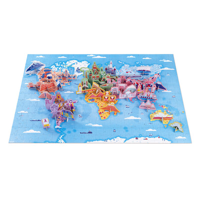 CURIOSITIES OF THE WORLD 3D PUZZLE