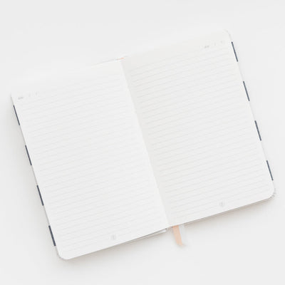 Sugar Paper Essential Journal-Flax Dot Linen