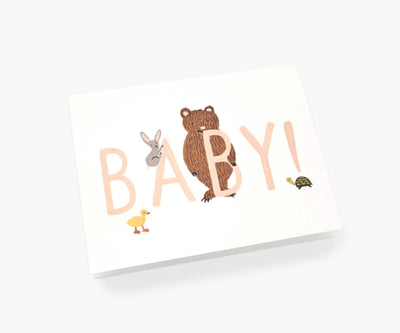 BABY! CARD PEACH
