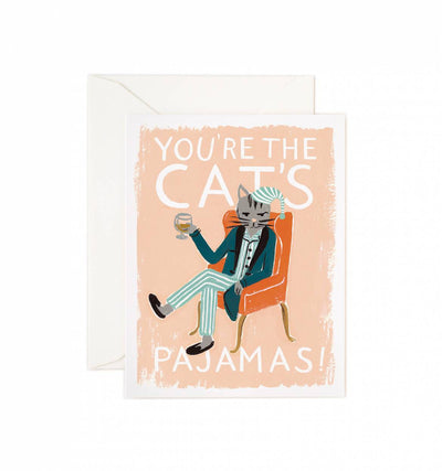 CAT'S PAJAMAS CARD