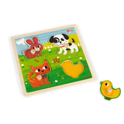 TACTILE PUZZLE MY FIRST ANIMALS
