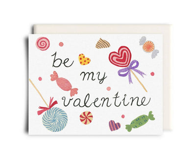VALENTINE'S CANDY GREETING CARD