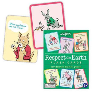 RESPECT THE EARTH FLASHCARDS